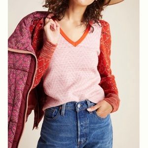 Anthropologie puff sleeve sweater